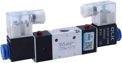1 قطعة 3V220-08 هوائي صمام الملف اللولبي الهوائي 3/2 طريقة AC220V DC24V AC110V AC12V DC12V صمامات كهرومغناطيسية مغلقة عادة (3V220-08 فقط ، AC24V) in Saudi Arabia