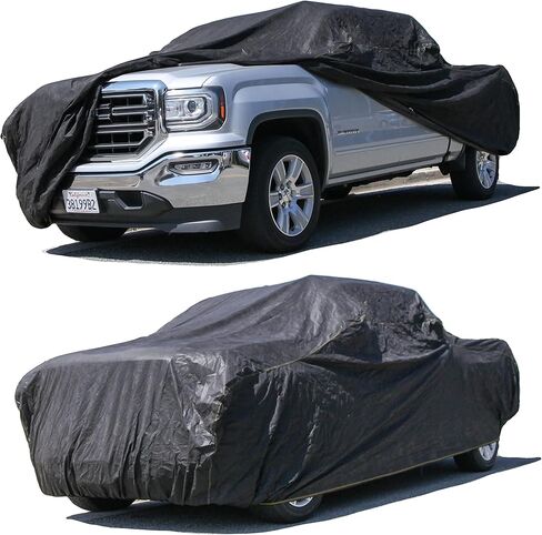 غطاء سيارة يناسب 2017 2018 2019 2020 2021 2022 GMC Sierra 1500 Crew Cab 5.75ft Bed XTREMECOVERPRO Diamond Series غطاء شاحنة رمادي in Kuwait