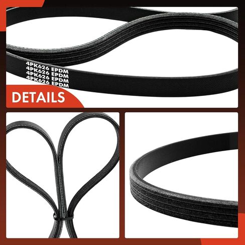 A-Premium Engine Serpentine Drive Belt Compatible with Toyota Yaris 2006-2012, Echo 2000-2005, 1.5L in Saudi Arabia