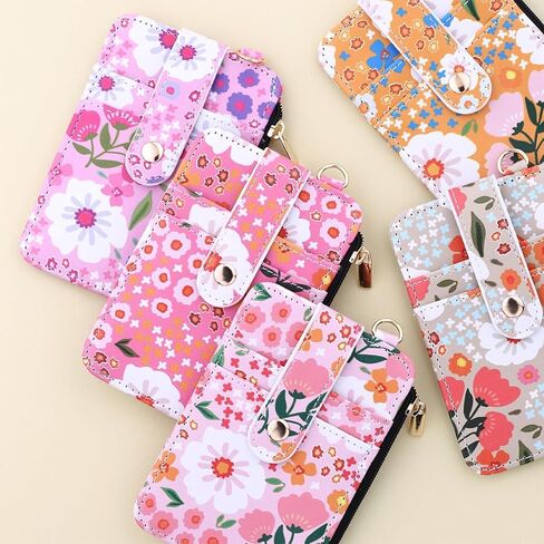 Women's Boho Beaded Wallet,Boho Style Beaded Tassel Keychain Wallet,Wristband Accessories with Flower Fruit Pattern in Saudi Arabia