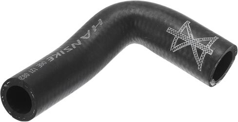 Radiator Hose Heater Hose No.06E121082C for Audi A4 3.2L V6 A/T for FWD Base Sedan 2006 Black Rubber 1 Pc Coolant Pipe Good Sealing in Saudi Arabia