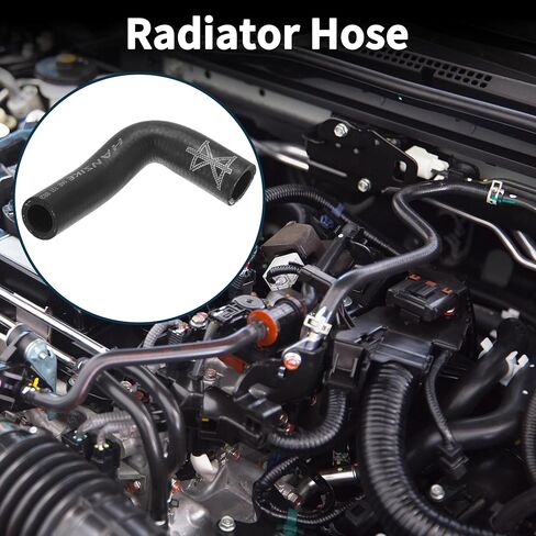 Radiator Hose Heater Hose No.06E121082C for Audi A4 3.2L V6 A/T for FWD Base Sedan 2006 Black Rubber 1 Pc Coolant Pipe Good Sealing in Saudi Arabia