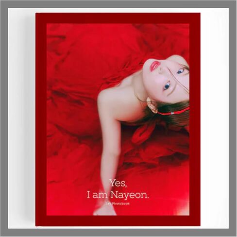 TWICE Nayeon Yes, I Am Nayeon 1st Photobook with Tracking Sealed NA YEON (Set(Burgundy+Sky)) in Saudi Arabia