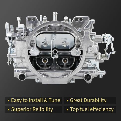 Dokili 1411 Carburetor Replacement for E.delbrock 750CFM 4-Barrel Square Bore Air Valve Secondary Electric Choke in Saudi Arabia
