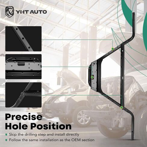 YHTAUTO Center Radiator Support Bracket Frame Replacement for 2007-2014 Cadillac Chevrolet GMC: Escalade Avalanche Tahoe Suburban 1500 Yukon XL 2500, Steel Radiator Core Support Brace in Saudi Arabia
