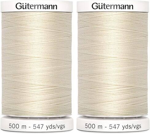 Gutermann Sew-All Thread 547yd, Eggshell in Kuwait