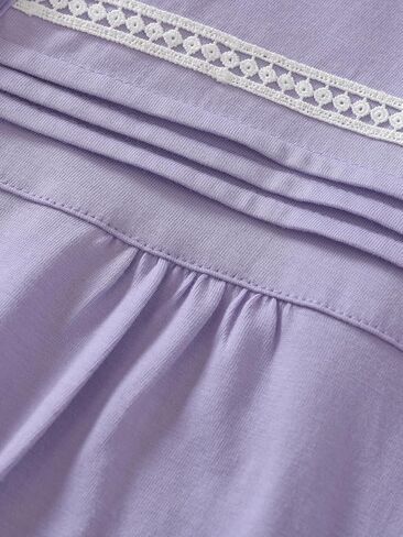 Latuza Women's Long Nightgown Soft Cotton Night Gown in Saudi Arabia