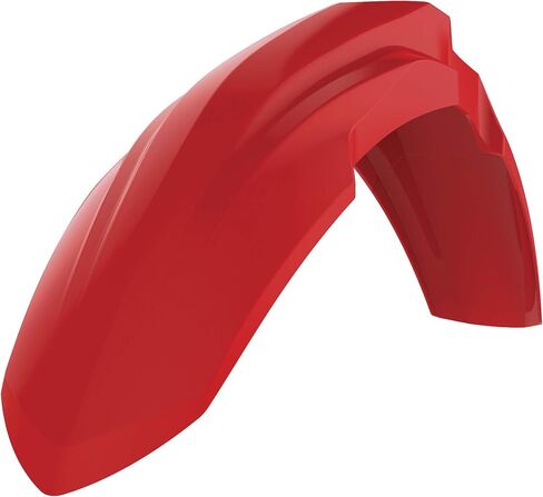 Polisport Motocross (MX) Restyle Front Fender for Honda CR125R/250R (2002-07) الدراجة الترابية - جودة OEM، متينة ومرنة ومثالية - أحمر in Saudi Arabia