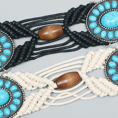 Girls Bohemia Beads Waist Belt For Banquet Costume Waist Body Jewelry For Jeans Pants Belt With Tassels in Kuwait