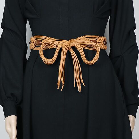 Girls Bohemia Beads Waist Belt For Banquet Costume Waist Body Jewelry For Jeans Pants Belt With Tassels in Kuwait