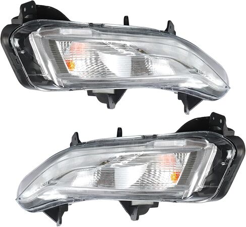 munirater 2-Pack Bumper Turn Signal Lights w/DRL Fog Lamps Assembly Left + Right Replacement for Malibu 2019-2024 in Saudi Arabia