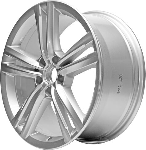 حافة عجلة جديدة من سبائك الألومنيوم الفضية مقاس 18x8 مقاس 18 بوصة تناسب Volkswagen VW Passat 2012 2013 2014 2015 ALY69929U20N in Kuwait