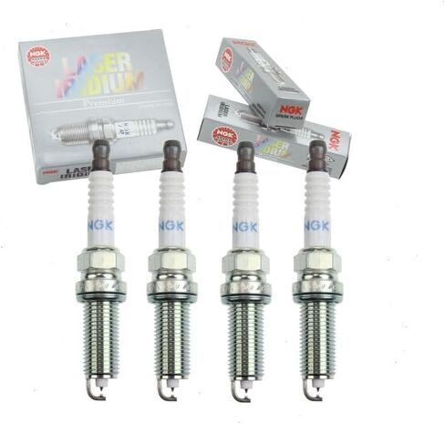 4 pc NGK Laser Iridium Spark Plugs compatible with Subaru Impreza 2.0L H4 2017-2020 in Saudi Arabia