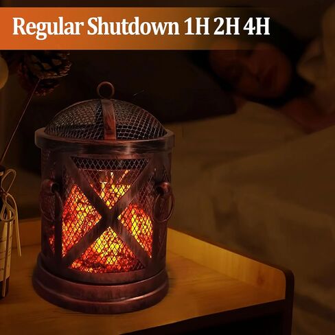 LIFFY Wax Melt Candle Warmer - Electric Wax Melter with Lamp & Timer, Fragrance Warmer, Oil Burner, Aromatherapy Essential for Home & Office, Wax Warmer for Scented Wax Gift & Decor (Copper) in Kuwait