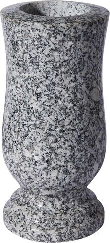 Natural Granite Cemetery Vase for Grave Headstone Decoration Timeless Memorial (1) in Saudi Arabia