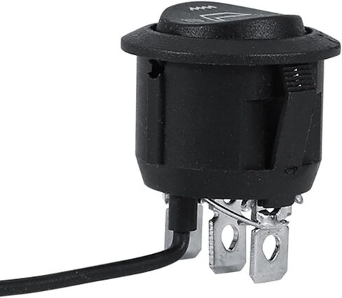 1 Pair Car Seat Heater, 3 Pin Heated Seat Kit, 12 V Heater Switch, High Low Off Control, for Cars, Truck, Boats, Motorcycles, Black in Saudi Arabia
