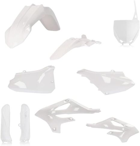 Acerbis Full Plastic Kit – Compatible with Yamaha YZ85 (22-25) – white in Saudi Arabia