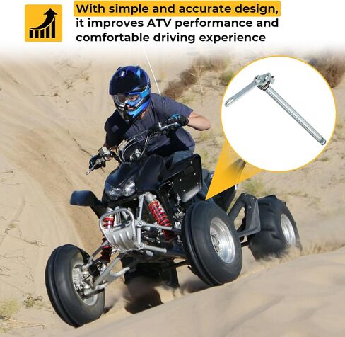 M MATI Shift Shaft Assembly for Honda TRX450R 2004 2005 24610-HP1-670 in Saudi Arabia