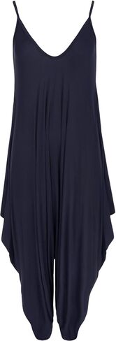 بذلة نسائية من WearAll من Lagenlook ذات أشرطة فضفاضة وفضفاضة، مقاس واحد أمريكي 6-16 in Saudi Arabia