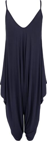 بذلة نسائية من WearAll من Lagenlook ذات أشرطة فضفاضة وفضفاضة، مقاس واحد أمريكي 6-16 in Saudi Arabia