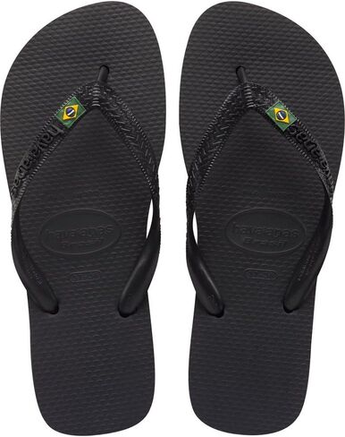 صندل نسائي برازيلي من Havaianas، أسود، 43/44 BR in Saudi Arabia