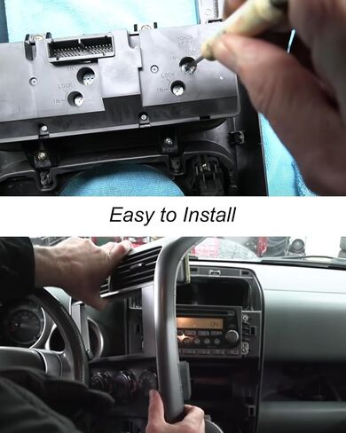 لمبة مفتاح التحكم HVAC مع مقبس أبيض استبدال 79672-S3N-N41 مناسب لسيارة Honda CR-V 2002-2006، 6 قطع in Saudi Arabia