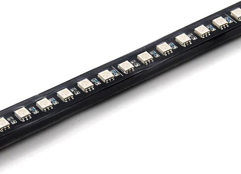 Set 7-Color 48-SMD Scanning LED 22" Knight Rider Strip Light Turn Signal Car Truck Interior Lighting Decoration Compatible with Chevrolet Ford Toyota GMC Dodge Jeep Honda Nissan Lexus in Saudi Arabia