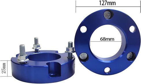 TSUBASA Front Suspension Leveling Lift Kit for Isuzu New D-MAX/Rodeo 2012-2018 Aluminum Coil Strut Spacers Spring Raise Shocks Absorber (25cm) in Saudi Arabia