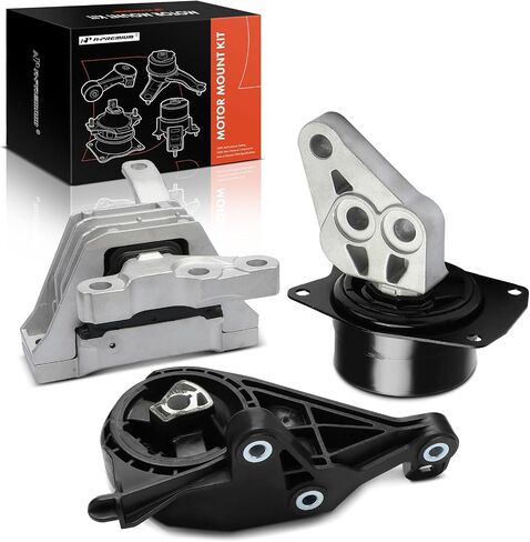 A-Premium 3PCS Engine Motor Mount and Transmission Mount Set Compatible with Cadillac SRX 2010-2016, 3.0L 3.6L, Automatic Transmission in Saudi Arabia