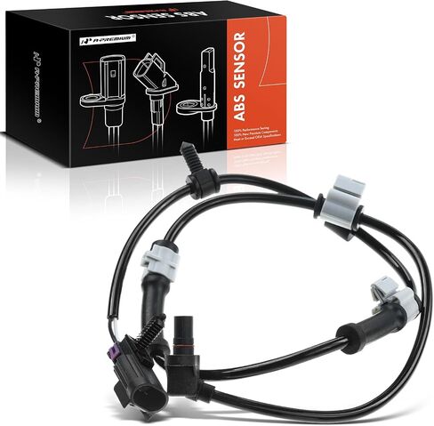 A-Premium Front ABS Wheel Speed Sensor for Oldsmobile, Buick, Saab, Chevy & GMC - 9-7x, Trailblazer EXT, Envoy XL XUV, Envoy, SSR, Bravada, Rainier, 2002 03 04 05 06 07 08 2009 - Front Left or Right in Saudi Arabia