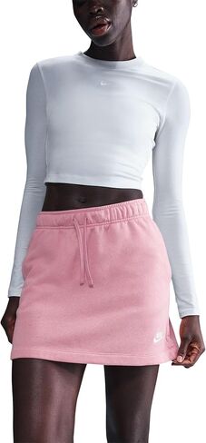 Nike Women's Sportswear Club Fleece Mid-Rise Skirt in Saudi Arabia