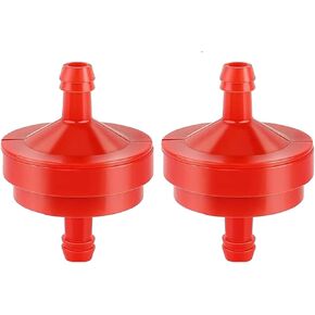 298090 394358 AM38708 1/4" فلتر وقود الغاز المضمن لجزازة العشب B & S BS 951-3013 394358S 5098K 7-6572 1/4" خط الوقود 75 ميكرون تجميع (2/حزمة) in Kuwait