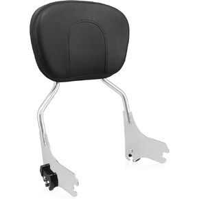 AAA Autos Detachable Rear Passenger Backrest Sissy Bar for Harley Davidson Street Glide Road Glide Road King Electra Glide Ultra Limited 2009-2024 (Black) in Kuwait