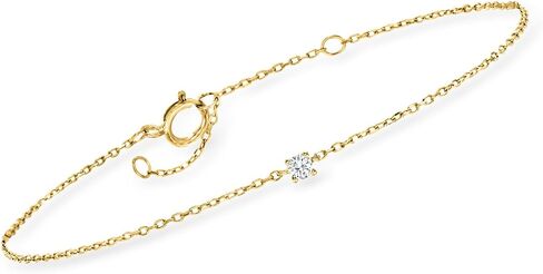 مجموعة Pure من روس سيمونز سوار Diamond Station من الذهب الأصفر عيار 14 قيراط in Saudi Arabia
