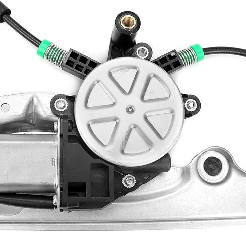 Front Driver & Passenger Side Power Window Regulator & Motor Assembly Compatible with Chevy Silverado Tahoe Suburban Avalanche GMC Yukon Sierra Cadillac Escalade 2000-2006 Replaces 741-644 741-645 in Saudi Arabia