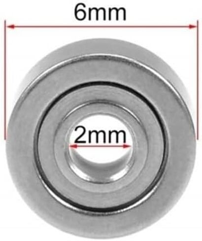 10 قطعة/الوحدة MR سلسلة MR52ZZ MR63ZZ MR85ZZ MR95ZZ MR128ZZ MR137ZZ MR74ZZ MR105ZZ تحمل محامل الكرات المعدنية المحمية (MR115ZZ 5X11X4mm) in Kuwait
