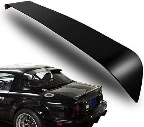 Smoke Acrylic Rear Window Roof Visor Spoiler Compatible with 1990-2005 Mazda Miata Hard Top in Saudi Arabia