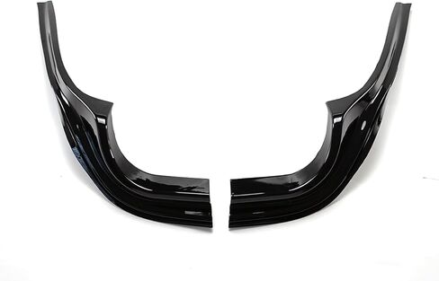 Rear Bumper Diffuser with W/LED Brake Light for Jeep Grand Cherokee Trackhawk 2018-2021 Rear Lower Bumper Lip Diffuser Spoiler (Carbon Fiber Print) in Saudi Arabia