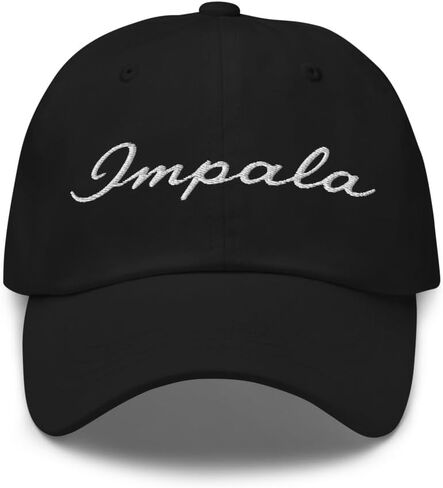1958 Impala Classic Script Dad Hat – Vintage Chevy Car Enthusiast Embroidered Cap in Saudi Arabia