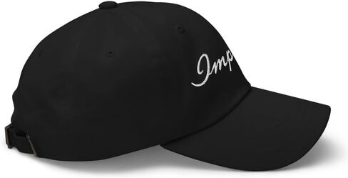 1958 Impala Classic Script Dad Hat – Vintage Chevy Car Enthusiast Embroidered Cap in Saudi Arabia