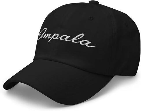 1958 Impala Classic Script Dad Hat – Vintage Chevy Car Enthusiast Embroidered Cap in Saudi Arabia
