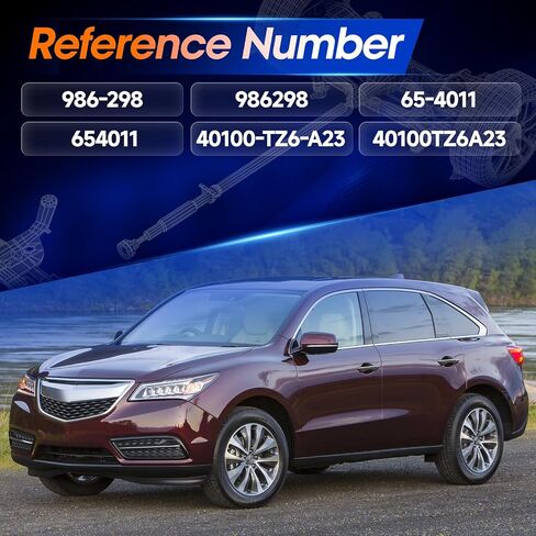 مجموعة عمود المحرك الخلفي 65-4011 مناسبة لسيارة Honda Pilot Acura MDX 2016-2020 SUV AWD، عمود الإدارة الكامل يحل محل 986-298، 986298 in Saudi Arabia