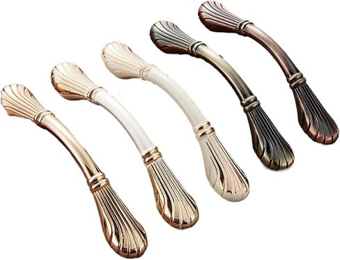 Furniture Handle and Silver Handle zinc Alloy Cabinet Door and Drawer Handle 6029(6029 128 Ivory White) in Saudi Arabia
