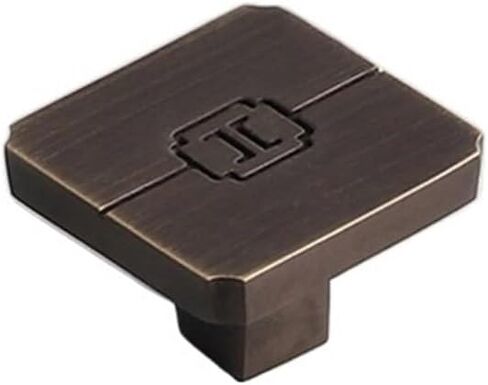 Chinese Brass Coffee Cabinet Wardrobe Door Cabinet Drawer Handle 96 128 Hole Pitch Handle(1038 Single Hole Copper Coffee) in Saudi Arabia