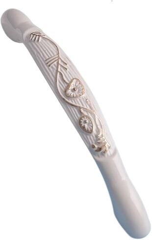 and Silver Hardware Handle 6036 Door, Window and Cabinet Handle(6036 96 Ivory White) in Saudi Arabia