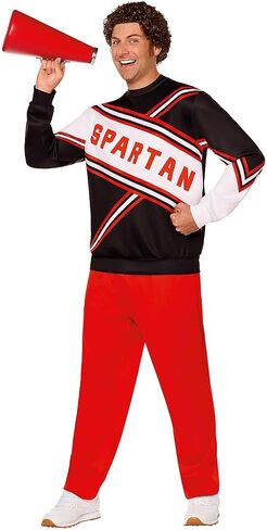 Spirit Halloween Saturday Night Live Adult Spartan Cheer Uniform Costume in Saudi Arabia