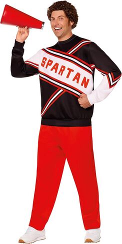 Spirit Halloween Saturday Night Live Adult Spartan Cheer Uniform Costume in Saudi Arabia