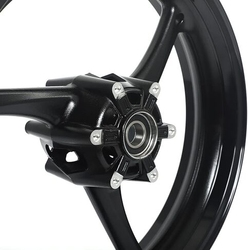 17"x3.5" Black Front Wheel Rim for Suzuki GSXR 600 750 2001-2005 GSXR 1000 01-04 SV1000 /S 03-07 in Saudi Arabia