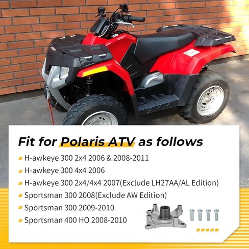 محور ومسامير خلفي يسار/يمين M MATI لـ Polaris Sportsman 400 300 2008-2010 H-awkeye 300 4x4 2x4 2006-2011 5135546 5135406 in Saudi Arabia