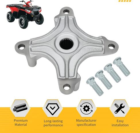 محور ومسامير خلفي يسار/يمين M MATI لـ Polaris Sportsman 400 300 2008-2010 H-awkeye 300 4x4 2x4 2006-2011 5135546 5135406 in Saudi Arabia